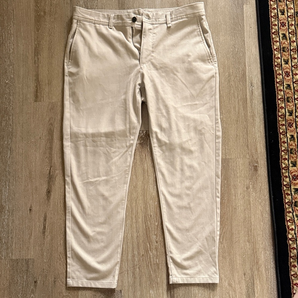Zara Men's Light Khaki Chinos